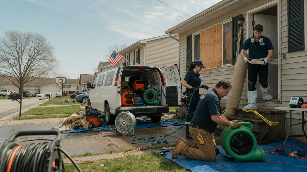Water Damage Restoration in La Pryor, TX near me